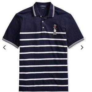 MEN’S POLO RL CLASSIC-FIT CAPTAIN BEAR POLO SHIRT